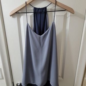 Express Reversible blue and light blue cami 7